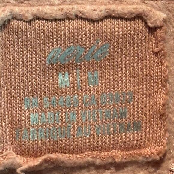 Aerie Dusty Pink Everyday the Cozy Mock Neck Long Length Sweatshirt - Medium - Picture 4 of 5